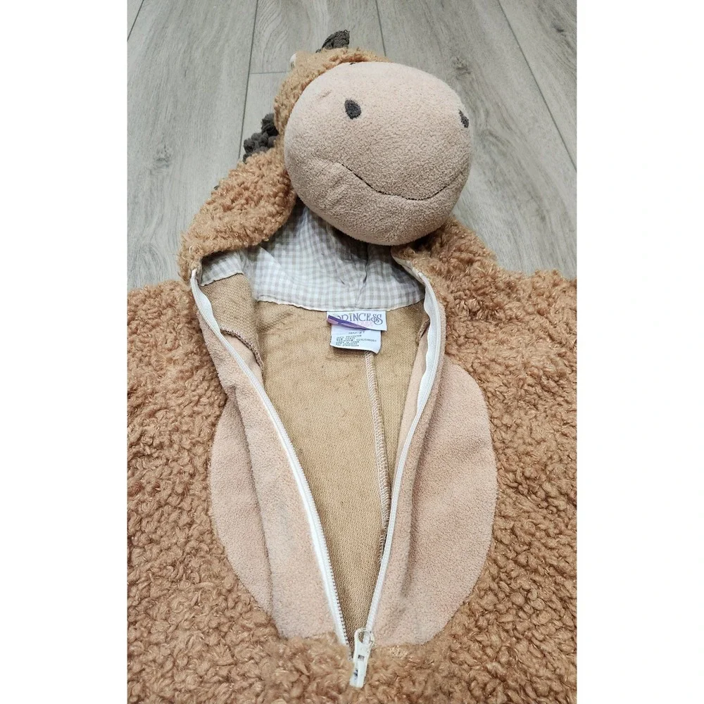 Princess Paradise Toddler Horse Pony Costume Jumpsuit Plush 18M-2T Halloween